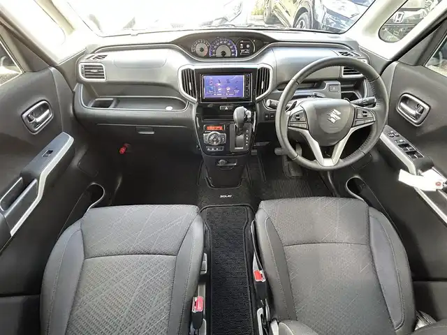 スズキ ソリオ バンディット HV MV 宮崎県 2018(平30)年 9.6万km スーパーブラックパール /ナビ(KXM-E503W)//TV/CD/DVD/Bluetooth//ビルトインETC//運転席シートヒーター//レーダークルーズコントロール//片側パワースライドドア//パドルシフト//純正フロアマット//純正アルミホイール