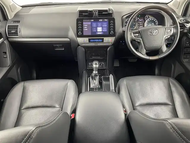 トヨタ ランドクルーザー プラド TX Lパッケージ ブラックED 大阪府 2020(令2)年 6.7万km ブラック サンルーフ/トヨタセーフティセンス/　・プリクラッシュセーフティ　PCS/　・レーントーシンぐアシスト　LTA/　・レーンディパーチャーアラート　LDA/　・オートマチックハイビーム　AHB/　・レーダークルーズコントロール　ACC/　・ロードサインアシスト　RSA/純正ディスプレイオーディオ/　　Bluetooth/フルセグ/パノラミックビューモニター/バックカメラ/オートライト/LEDヘッドライト/フォグランプ/レザーシート/シートヒーター/エアシート/ダウンヒルアシストコントロール/ステアリングウッドコンビ/スマートキー/ビルトインETC