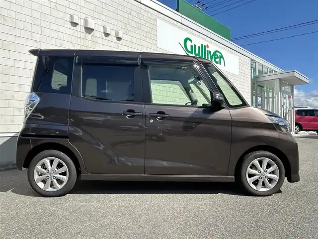 日産 デイズ ルークス ハイウェイスター Xターボ 山形県 2019(平31)年 5.1万km アッシュブラウンM 4WD/純正ナビ/・フルセグTV/AM/FM/CD/DVD/Bluetooth/禁煙車/前後ドライブレコーダー/全周囲カメラ/レーンキープアシスト/衝突被害軽減システム/前後コーナーセンサー/アイドリングストップ/横滑り防止装置/オートライト/オートハイビーム/D席シートヒーター/純正アルミ/LEDヘッドライト/スマートキー/スペアキー/フォグランプ/ドアバイザー/保証書/取扱説明書