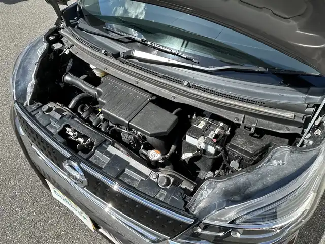 日産 デイズ ルークス ハイウェイスター Xターボ 山形県 2019(平31)年 5.1万km アッシュブラウンM 4WD/純正ナビ/・フルセグTV/AM/FM/CD/DVD/Bluetooth/禁煙車/前後ドライブレコーダー/全周囲カメラ/レーンキープアシスト/衝突被害軽減システム/前後コーナーセンサー/アイドリングストップ/横滑り防止装置/オートライト/オートハイビーム/D席シートヒーター/純正アルミ/LEDヘッドライト/スマートキー/スペアキー/フォグランプ/ドアバイザー/保証書/取扱説明書