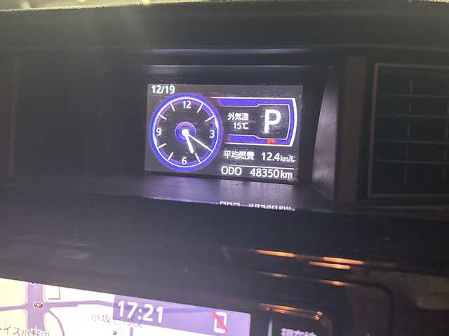 トヨタ ルーミー カスタムG 愛知県 2020(令2)年 4.9万km ブラックマイカメタリック ・禁煙車/・ワンオーナー/・純正ナビTV/　(NSCN-W68)/・Bluetooth/AUX/・バックカメラ/・ビルトインETC/・社外デジタルインナーミラー/・スマートアシスト３/・クルーズコントロール/・両側パワースライドドア/・前席シートヒーター/・アイドリングストップ/・コーナーセンサー/・ステアスイッチ/・プッシュスタート/・電動格納ミラーウインカー/・LEDオートライト/・フォグランプ/・横滑り防止装置/・ドアバイザー/・純正フロアマット/・新車保証書/取扱説明書/・スペアキー