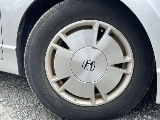 ホンダ シビック ハイブリッド MX 福岡県 2009(平21)年 11.5万km アラバスターシルバーメタリック 社外７型SDナビ(ワンセグTV/CD/DVD/BT)/衝突軽減/レーダークルコン/ドラレコ/ETC/フォグランプ/純正フロアマット/純正15インチアルミホイール/CMBS/リモコンキー/バックカメラ映らない