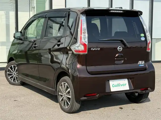 日産 デイズ ハイウェイスターX 道南・函館 2015(平27)年 4万km モカブラウンP ・純正ＳＤナビ（ＢＴ、ＣＤ、ＤＶＤ）/・フルセグＴＶ/・衝突軽減ブレーキ/・全方位カメラ/・前方ドライブレコーダー/・運転席シートヒーター/・スペアキー/・純正エンジンスターター/・プッシュスタート/・ＥＴＣ