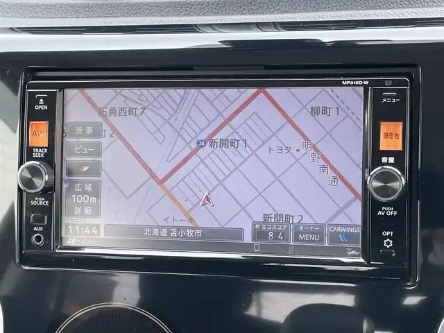 日産 デイズ ハイウェイスターX 道央・札幌 2015(平27)年 4万km モカブラウンP ４WD/純正ディーラーOPナビ/CD/DVD/BT/フルセグ/衝突被害軽減ブレーキ/横滑り防止装置/アラウンドビューモニター/ドライブレコーダー/アイドリングストップ/ECOMODE/D席シートヒーター/ステアリングリモコン/プッシュスタート/スマートキー/HIDヘッドライト/オートライト/フォグランプ/電動格納ミラー/ウィンカーミラー/純正フロアマット/ドアバイザー/純正エンジンスターター