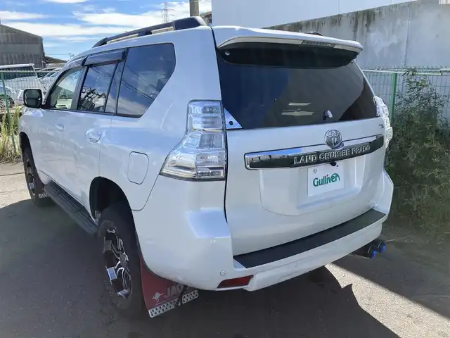 トヨタ ランドクルーザー プラド TX 富山県 2016(平28)年 6.3万km ホワイトパールクリスタルシャイン 〇サンルーフ/〇純正ナビ/〇フルセグTV/〇バックカメラ/〇ビルトインETC/〇LEDヘッドライト/〇ドライブレコーダー/〇コーナーセンサー/〇エアバッグ/〇ABS/〇コムテックレーダー探知機　ZERO 802V/〇左右独立温度調整オートエアコン/〇ファブリックシート/〇スマートエントリー/スタートシステム/〇禁煙車