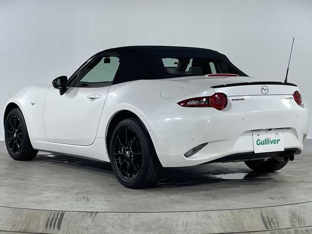 マツダ ロードスター S レザーパッケージ 福岡県 2022(令4)年 1.2万km スノーフレイクホワイトパールマイカ 6MT/純正ナビ/バックカメラ/黒レザーシート/シートヒーター/コーナーセンサー/レーダークルーズコントロール/レーンキープアシスト/プッシュスタート/ETC