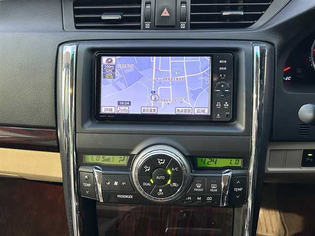 トヨタ マークＸ 250G リラックスセレクション 千葉県 2011(平23)年 2.4万km ホワイトパールクリスタルシャイン ワンオーナー/純正SDナビ/Bluetooth接続/全席パワーウインドウ/MTモード付６速/ドアバイザー/前後コーナーセンサー/ウインカー付きミラー/純正16インチAW/プッシュスタート