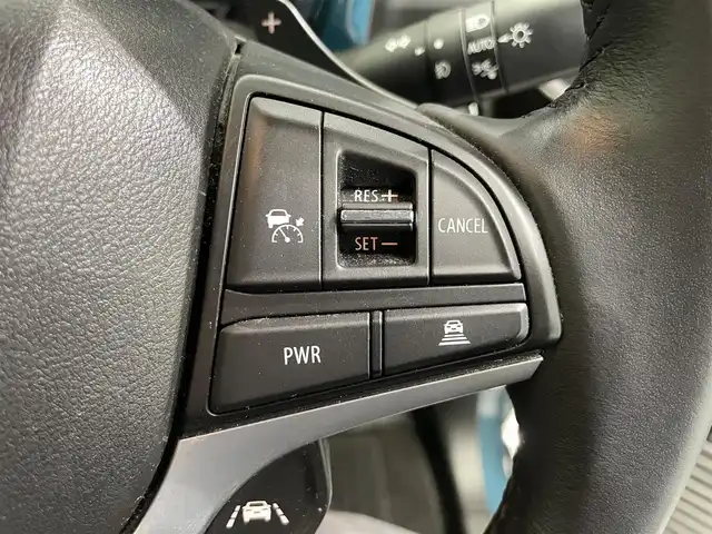 スズキ ハスラー HYBRID X ターボ 鹿児島県 2021(令3)年 4.9万km デニムブルー ガンメタリック 2トーン デュアルカメラブレーキサポート/誤発進抑制機能/車線逸脱警報機能/先行車発進お知らせ機能/アダプティブクルーズコントロール　/標識認識機能/ハイビームアシスト/シートヒーター/後席テーブル　/LEDヘッドライト/フロントフォグランプ　/純正アルミホイール　/純正フロアマット/パドルシフト　/スマートキー/ドアバイザー/電格ミラー