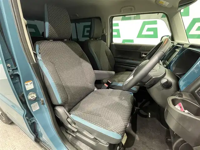 スズキ ハスラー HYBRID X ターボ 鹿児島県 2021(令3)年 4.9万km デニムブルー ガンメタリック 2トーン デュアルカメラブレーキサポート/誤発進抑制機能/車線逸脱警報機能/先行車発進お知らせ機能/アダプティブクルーズコントロール　/標識認識機能/ハイビームアシスト/シートヒーター/後席テーブル　/LEDヘッドライト/フロントフォグランプ　/純正アルミホイール　/純正フロアマット/パドルシフト　/スマートキー/ドアバイザー/電格ミラー