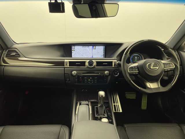 レクサス ＧＳ 450h Fスポーツ 群馬県 2015(平27)年 6.4万km ホワイトノーヴァガラスフレーク 純正１２．３型ナビ　フルセグＴＶ　バックカメラ　前後ドラレコ　ＥＴＣ２．０　シートヒーター／シートベンチレーション　ハンドルヒーター　ＬＥＤ　フォグランプ　ＡＣＣ　ＬＴＡ　レザーシート　禁煙車