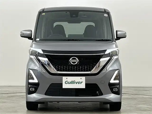 日産 ルークス HWS Gターボ プロパイロットED 福岡県 2020(令2)年 5.1万km チタニウムグレーメタリック 純正９型ナビ（フルセグＴＶ）　/アラウンドビューモニター　/ＥＴＣ　/前方ドラレコ　/インテリジェントクルコン　/コーナーセンサー　/エマージェンシーブレーキ　/レーンキープ　/プロパイロット　/両側電動スライドドア
