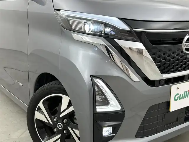 日産 ルークス HWS Gターボ プロパイロットED 福岡県 2020(令2)年 5.1万km チタニウムグレーメタリック 純正９型ナビ（フルセグＴＶ）　/アラウンドビューモニター　/ＥＴＣ　/前方ドラレコ　/インテリジェントクルコン　/コーナーセンサー　/エマージェンシーブレーキ　/レーンキープ　/プロパイロット　/両側電動スライドドア