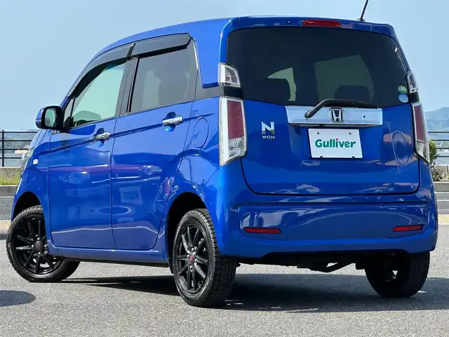 ホンダ Ｎ ＷＧＮ G SSパッケージⅡ 島根県 2019(平31)年 5.3万km ブリリアントスポーティブルーメタリック2トーン 4WD/CTBA/純正ナビ/CD/DVD/DTV/Bluetooth/USB/バックカメラ/ビルトインETC/ステアリングスイッチ/純正エンジンスターター /シートヒーター/ミラーヒーター/横滑り防止装置/ヘッドライトレベライザー/フォグランプ/純正フロアマット/ドアバイザー