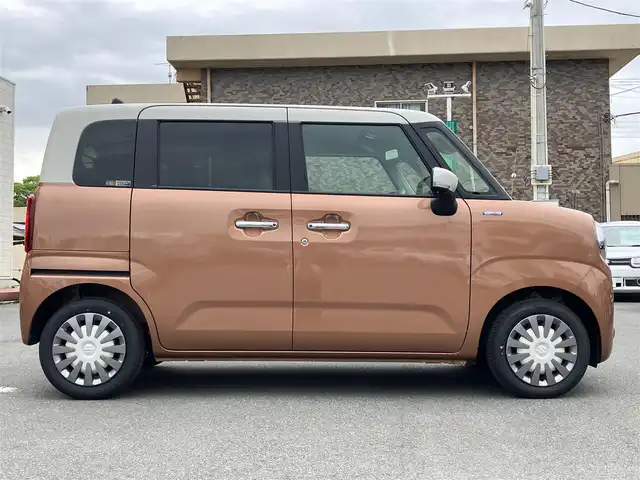 スズキ ワゴンＲ スマイル HYBRID X 静岡県 2024(令6)年 0.1万km未満 白／ゴールド エンジンスタートボタン/パワーステアリング/パワーウィンドウ/アイドリングストップ/オートエアコン/スマートキー/スペアキー１本/クルーズコントロール/USB入力端子/全方位カメラ/9インチナビ（CD.BT.フルセグ）/ベンチシート/D席N席シートヒーター/両側パワースライドドア/ABS/横滑り防止装置/コーナーセンサー前後/レーンキープアシスト/オートライト/オートマチックハイビーム/LEDライト/W+サイドエアバック/衝突軽減システム