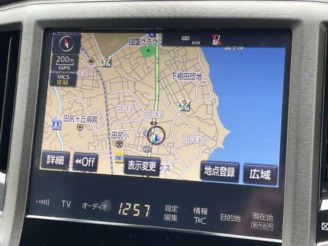 トヨタ クラウン ハイブリッド ロイヤルサルーン 茨城県 2016(平28)年 12万km シルバーM 純正ナビ　/-TV/BT/AM/FM/AUX/ＥＴＣ２．０　/ドライブレコーダー　/クルーズコントロール　/バックカメラ　/D席N席パワーシート　/ＬＥＤライト　/オールオートパワーウィンドウ　/コーナーセンサー前後　/オートマチックハイビーム　/オートライト/プッシュスタート/スペアキー1本/純正16インチアルミホイール