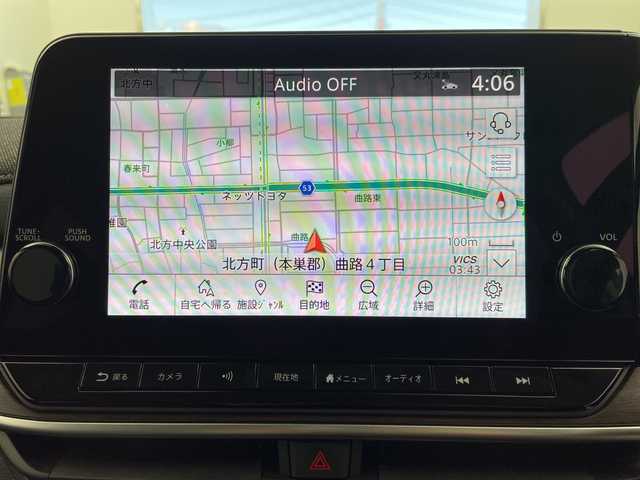 日産 オーラ G レザーエディション 岐阜県 2023(令5)年 2.3万km 黒 純正ナビ（MOP）/・フルセグ/・Bluetooth/プロパイロット/アラウンドビューモニター/ブラインドスポットモニター/前席シートヒーター/ステアリングヒーター/デジタルインナーミラー/置くだけ充電/LEDライト/オートハイビーム/スマートキー/プッシュスタート