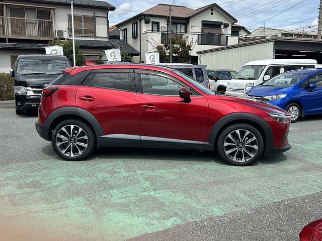 マツダ ＣＸ－３ 20S プロアクティブ 埼玉県 2019(令1)年 4.5万km ソウルレッドクリスタルM i-ACTIVSENSE/　　・ハイビームコントロールシステム/　　・アダプティブLEDヘッドライト/　　・車線逸脱警報システム/　　・ブラインドスポットモニタリング/　　・交通標識認識システム/　　・ドライバーアテンションアラート/　　・リアクロストラフィックアラート/　　・360度ビューモニター/　　・マツダレーダークルーズコントロール/　　・アドバンススマートシティブレーキサポート/　　・AT誤発進抑制機能/　　・スマートブレーキサポート/車外カメラ/　　・バック、フロント、サイド、全方位/ドライブレコーダー/純正ナビゲーション/AM/FM/CD/DVD/Bluetooth/フルセグ/ETC/エンジンスタートボタン/純正アルミホイール/取扱説明書/保証書/スペアキー1本