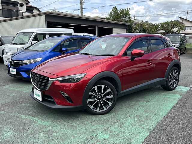 マツダ ＣＸ－３ 20S プロアクティブ 埼玉県 2019(令1)年 4.5万km ソウルレッドクリスタルM i-ACTIVSENSE/　　・ハイビームコントロールシステム/　　・アダプティブLEDヘッドライト/　　・車線逸脱警報システム/　　・ブラインドスポットモニタリング/　　・交通標識認識システム/　　・ドライバーアテンションアラート/　　・リアクロストラフィックアラート/　　・360度ビューモニター/　　・マツダレーダークルーズコントロール/　　・アドバンススマートシティブレーキサポート/　　・AT誤発進抑制機能/　　・スマートブレーキサポート/車外カメラ/　　・バック、フロント、サイド、全方位/ドライブレコーダー/純正ナビゲーション/AM/FM/CD/DVD/Bluetooth/フルセグ/ETC/エンジンスタートボタン/純正アルミホイール/取扱説明書/保証書/スペアキー1本