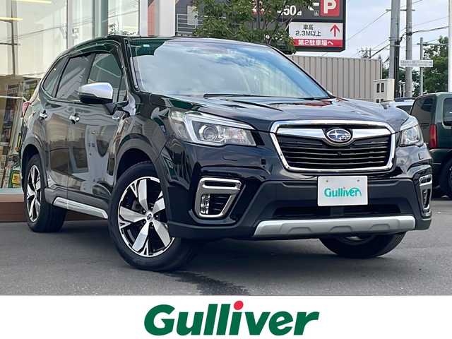 スバル フォレスター ハイブリッド アドバンス 道央・札幌 2018(平30)年 6.3万km クリスタルブラックシリカ ・4WD/アイサイトｖｅｒ３/・ブラインドスポットモニタリング/・レーダークルーズコントロール/・衝突被害軽減ブレーキ/・社外SDナビ（フルセグTV/BT/FM・AM）/・バックカメラ/サイド・フロントカメラ/・レーダークルーズコントロール/・オートライト/LEDライト/・運転席/助手席パワーシート/・運転席/助手席シートヒーター/・デジタルインナーミラー/・エンジンスターター/・純正18インチホイール/・横滑り防止装置/・プッシュスタート/スマートキー/・ETC