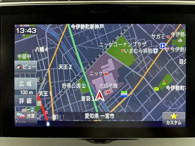 ＤＳオートモビル ＤＳ７ クロスバック グランシック ブルーHDi 愛知県 2019(令1)年 6.2万km ノアールペルラネラ サンルーフ/純正ナビ/　・フルセグTV/　・AM/FM/　・Bluetooth /　・USB/　・iPod/BRM製アナログ時計/アダプティブクルーズコントロール/レーンキープアシスト/ブラインドスポットアシスト/レザーシート/パワーシート/シートヒーター/シートクーラー/本革ステアリング/パワーバックドア/純正20インチAW/ETC/スマートキー