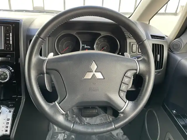 三菱 デリカＤ：５ ジャスパー 大阪府 2019(平31)年 4.5万km アイガーグレーM/ダイヤモンドブラックマイカ 社外ナビ /バックカメラ /４WD /ワンオーナー/AC100V/前ドライブレコーダー /ETC /両側パワースライドドア /ターボ /追従型クルーズコントロール/D席パワーシート /D/N席シートヒーター /パドルシフト /社外フロアマット/純正18インチAW /キセノンライト/保証書・取説