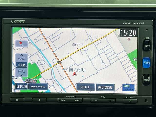 ホンダ フィット 13G Lパッケージ 奈良県 2016(平28)年 1.2万km ブリリアントスポーティブルーメタリック2トーン 純正ギャザーズナビ/フルセグ CD DVD BT MSV AUX/バックカメラ/ドライブレコーダー/ビルトインETC/クルーズコントロール/CTBA/LEDヘッドライト/オートライト/アイドリングストップ/スマートキー/ECON/プラズマクラスター