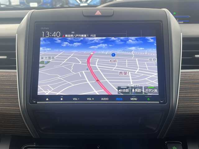 ホンダ フリード＋ ハイブリット クロスター ホンダセンシング 青森県 2022(令4)年 3.3万km スーパープラチナグレーメタリック 4WD/寒冷地仕様/純正9インチメモリナビ・フルセグTV/CD・DVD・Bluetooth・USB・SD・HDMI/バックカメラ/両側パワースライドドア/合皮コンビシート/前席シートヒーター/ホンダセンシング/衝突軽減ブレーキ/追従クルーズコントロール/車線維持支援システム/ドライブレコーダー/ワイパーデアイサー/ビルトインETC/後席ロールサンシェード/LEDヘッドライト/オートライト/LEDフォグランプ/純正15インチアルミ/シルバールーフレール