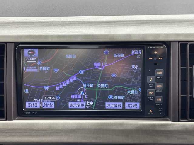 トヨタ パッソ プラスハナ Cパッケージ 群馬県 2011(平23)年 4.9万km キナコメタリック 純正SDナビ　バックカメラ　ワンセグＴＶ　キセノンヘッドライト　フォグランプ　エアコン　純正フロアマット　ヘッドライトリベライザー　リモコンキー　盗難防止装置　電動格納ミラー　ＡＢＳ　禁煙車