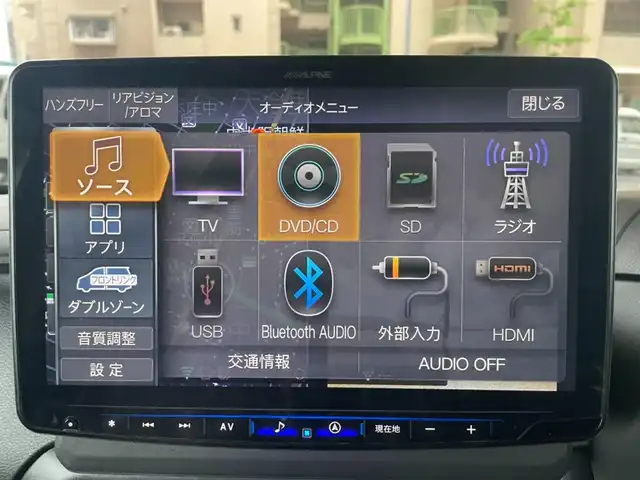 三菱 デリカミニ T プレミアム 大阪府 2024(令6)年 0.5万km アメジストブラック アルパインメモリナビ/　（CD/DVD/BT/SD/USB/HDMI）/フルセグテレビ/バックカメラ（アラウンドビュー）/デジタルインナーミラー/XTREME-J　15インチアルミホイール/アイドリングストップ/マイパイロット/レーダークルーズコントロール/プッシュスタート/前席シートヒーター/両側パワースライドドア/ETC/ステアリングヒーター/DANSHAQ　フロントバンパーガード/新車保証書/取扱説明書/ワンオーナー