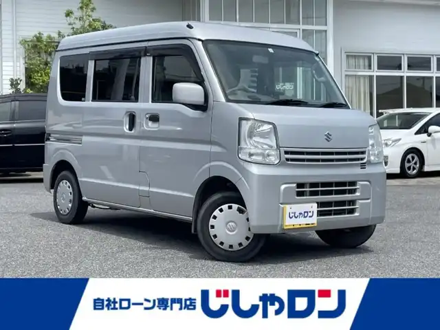 スズキ エブリイ JOINターボ 愛知県 2016(平28)年 7.3万km シルキーシルバーメタリック (株)IDOMが運営する【じしゃロン名古屋鳴海店】の自社ローン専用車両になりますこちらは現金またはオートローンご利用時の価格です。自社ローンご希望の方は別途その旨お申付け下さい/登録時72366km/ワンオーナー/ETC/純正オーディオ/電動格納ミラー/純正ドアバイザー/純正フロアマット/12V120W/保証書/取扱説明書
