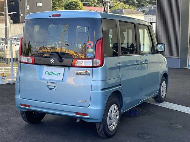 スズキ スペーシア G 愛知県 2015(平27)年 9.8万km フィズブルーパールメタリック 社外ナビ /・Bluetooth/・CD/DVD/・フルセグテレビ/ETC/前後ドライブレコーダー/スマートキー/アイドリングストップ