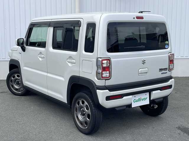 スズキ ハスラー HYBRID G 三重県 2020(令2)年 1.8万km ピュアホワイトP 純正8型ナビ/前席シートヒーター/衝突軽減ブレーキ/レーンキープアシスト/ステアリングリモコン/オートライト/LEDヘッドライト/コーナーセンサー/電動格納ミラー/禁煙車
