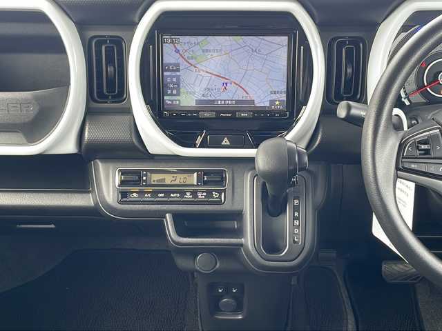 スズキ ハスラー HYBRID G 三重県 2020(令2)年 1.8万km ピュアホワイトP 純正8型ナビ/前席シートヒーター/衝突軽減ブレーキ/レーンキープアシスト/ステアリングリモコン/オートライト/LEDヘッドライト/コーナーセンサー/電動格納ミラー/禁煙車