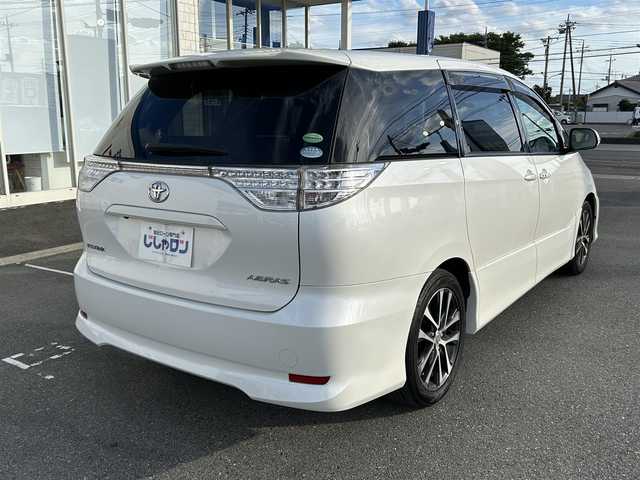 トヨタ エスティマ アエラス 大阪府 2013(平25)年 9.4万km ホワイトパールクリスタルシャイン (株)IDOMが運営する【じしゃロン堺店】の自社ローン専用車両になりますこちらは現金またはオートローンご利用時の価格です。自社ローンご希望の方は別途その旨お申付け下さい/両側パワースライドドア/純正SDナビゲーション/バックカメラ/CD/DVD/SD/BT/DTV/クルーズコントロール/HIDヘッドライト/オートライト/フォグライト/ドアバイザー/純正フロアマット