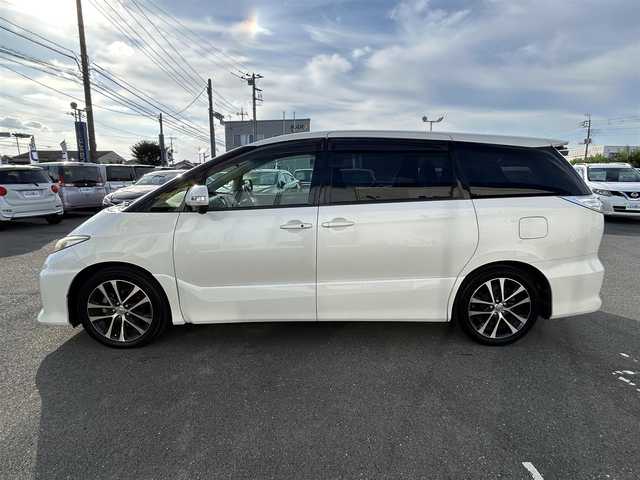 トヨタ エスティマ アエラス 大阪府 2013(平25)年 9.4万km ホワイトパールクリスタルシャイン (株)IDOMが運営する【じしゃロン堺店】の自社ローン専用車両になりますこちらは現金またはオートローンご利用時の価格です。自社ローンご希望の方は別途その旨お申付け下さい/両側パワースライドドア/純正SDナビゲーション/バックカメラ/CD/DVD/SD/BT/DTV/クルーズコントロール/HIDヘッドライト/オートライト/フォグライト/ドアバイザー/純正フロアマット