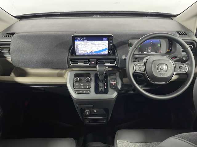 ホンダ フリード ハイブリット e:HEV AIR EX 広島県 2025(令7)年 0.1千km メテオロイドグレーメタリック 登録済未使用車/純正９型ナビ/・ＣａｒＰｌａｙ/・android auto/・フルセグテレビ/バックカメラ/レーダークルーズコントロール/シートヒーターD+N/両側パワースライドドア/ハーフレザー/コーナーセンサー　　/ブラインドスポットモニター/スペアキー