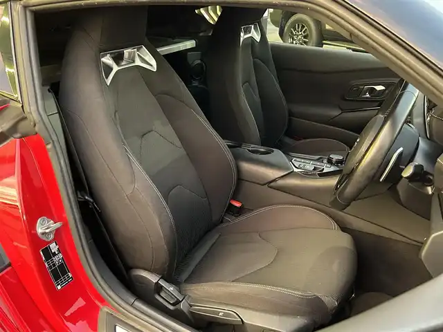 トヨタ スープラ SZ 愛媛県 2022(令4)年 5.1万km プロミネンスレッド 純正ナビ/BT/AM・FM/フルセグTV/アダプティブクルーズコントロール/前方ドライブレコーダー/ETC/全方位カメラ/LEDヘッドライト/オートマチックハイビーム/純正アルミホイール/スペアキー/GR SPORT/ブラインドスポットモニター