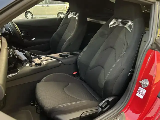 トヨタ スープラ SZ 愛媛県 2022(令4)年 5.1万km プロミネンスレッド 純正ナビ/BT/AM・FM/フルセグTV/アダプティブクルーズコントロール/前方ドライブレコーダー/ETC/全方位カメラ/LEDヘッドライト/オートマチックハイビーム/純正アルミホイール/スペアキー/GR SPORT/ブラインドスポットモニター
