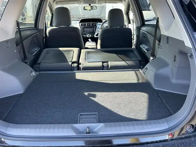 トヨタ プリウス α S 東京都 2012(平24)年 6.7万km ブラック 【(株)IDOMが運営する【じしゃロン昭島店】の自社ローン対象車両になります。こちらは現金ご利用時の価格です。自社ローンご希望の方は別途その旨お申付け下さい。】/純正ナビ（ＳＤ・ＤＶＤ・ＴＶ）/バックカメラ		/ETC/エンジンスタートボタン/スマートキー/純正フロアマット/純正ドアバイザー