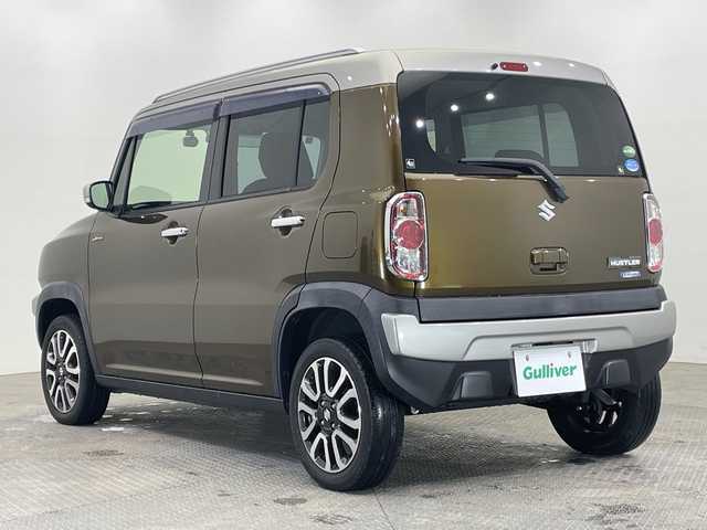 スズキ ハスラー Jスタイル Ⅲ 栃木県 2018(平30)年 2.2万km ブレイブカーキパール/スチールシルバー スズキセーフティサポート/禁煙車/ルーフレール/前席シートヒーター/HIDヘッドライト/ドラレコ/純正アルミホイール/ハーフレザーシート/プッシュスタート/スマートキー/オートライト/HIDヘッドライト/横滑り防止装置/フォグランプ/ドアバイザー/アイドリングストップ/革巻きステアリング/社外フロアマット