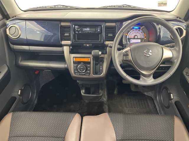 スズキ ハスラー Jスタイル Ⅲ 栃木県 2018(平30)年 2.2万km ブレイブカーキパール/スチールシルバー スズキセーフティサポート/禁煙車/ルーフレール/前席シートヒーター/HIDヘッドライト/ドラレコ/純正アルミホイール/ハーフレザーシート/プッシュスタート/スマートキー/オートライト/HIDヘッドライト/横滑り防止装置/フォグランプ/ドアバイザー/アイドリングストップ/革巻きステアリング/社外フロアマット