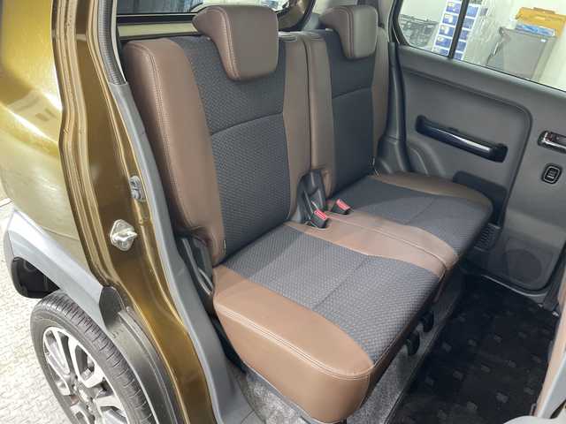 スズキ ハスラー Jスタイル Ⅲ 栃木県 2018(平30)年 2.2万km ブレイブカーキパール/スチールシルバー スズキセーフティサポート/禁煙車/ルーフレール/前席シートヒーター/HIDヘッドライト/ドラレコ/純正アルミホイール/ハーフレザーシート/プッシュスタート/スマートキー/オートライト/HIDヘッドライト/横滑り防止装置/フォグランプ/ドアバイザー/アイドリングストップ/革巻きステアリング/社外フロアマット