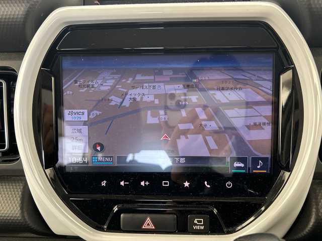 スズキ ハスラー HYBRID X 大分県 2021(令3)年 3.3万km シフォンアイボリーM 衝突軽減ブレーキ/レーンアシスト/オートハイビーム/後クリアランスソナー/純正ナビ/（フルセグ/CD/Bluetooth/AM/FM)/全方位カメラ/前方ドライブレコーダー/前席シートヒーター/ビルトインETC/ステアリングスイッチ/電動格納ミラー/保証書・取扱説明書/スマートキープッシュスタート