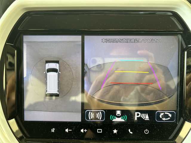 スズキ ハスラー HYBRID X 大分県 2021(令3)年 3.3万km シフォンアイボリーM 衝突軽減ブレーキ/レーンアシスト/オートハイビーム/後クリアランスソナー/純正ナビ/（フルセグ/CD/Bluetooth/AM/FM)/全方位カメラ/前方ドライブレコーダー/前席シートヒーター/ビルトインETC/ステアリングスイッチ/電動格納ミラー/保証書・取扱説明書/スマートキープッシュスタート