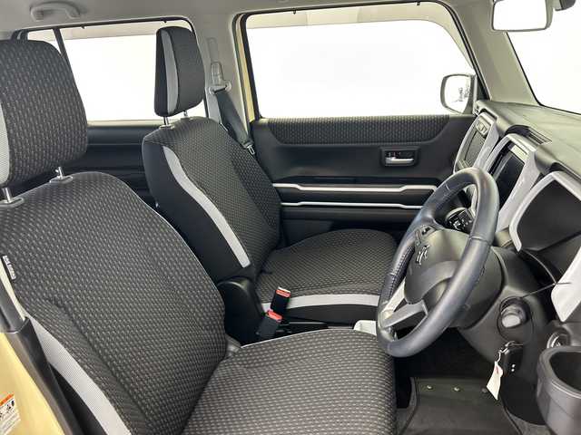 スズキ ハスラー HYBRID X 大分県 2021(令3)年 3.3万km シフォンアイボリーM 衝突軽減ブレーキ/レーンアシスト/オートハイビーム/後クリアランスソナー/純正ナビ/（フルセグ/CD/Bluetooth/AM/FM)/全方位カメラ/前方ドライブレコーダー/前席シートヒーター/ビルトインETC/ステアリングスイッチ/電動格納ミラー/保証書・取扱説明書/スマートキープッシュスタート