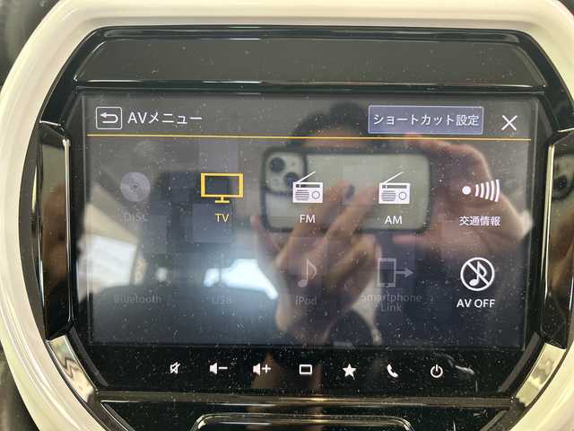 スズキ ハスラー HYBRID X 大分県 2021(令3)年 3.3万km シフォンアイボリーM 衝突軽減ブレーキ/レーンアシスト/オートハイビーム/後クリアランスソナー/純正ナビ/（フルセグ/CD/Bluetooth/AM/FM)/全方位カメラ/前方ドライブレコーダー/前席シートヒーター/ビルトインETC/ステアリングスイッチ/電動格納ミラー/保証書・取扱説明書/スマートキープッシュスタート