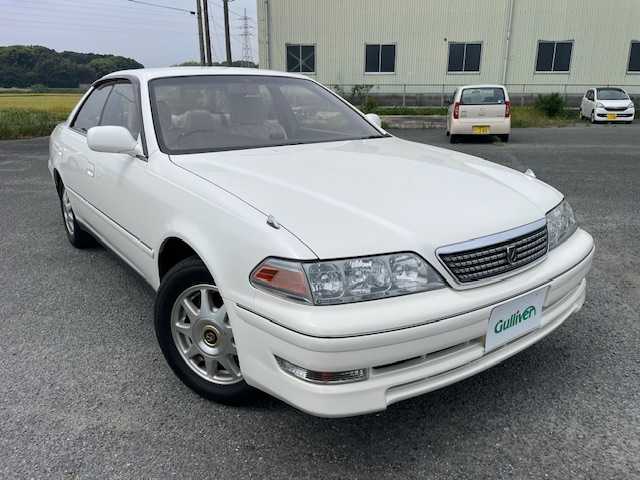 トヨタ マークⅡ グランデ レガリア Gエディション 福岡県 2000(平12)年 3.4万km ホワイトパールマイカ