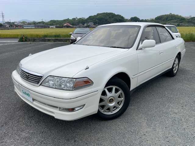 トヨタ マークⅡ グランデ レガリア Gエディション 福岡県 2000(平12)年 3.4万km ホワイトパールマイカ