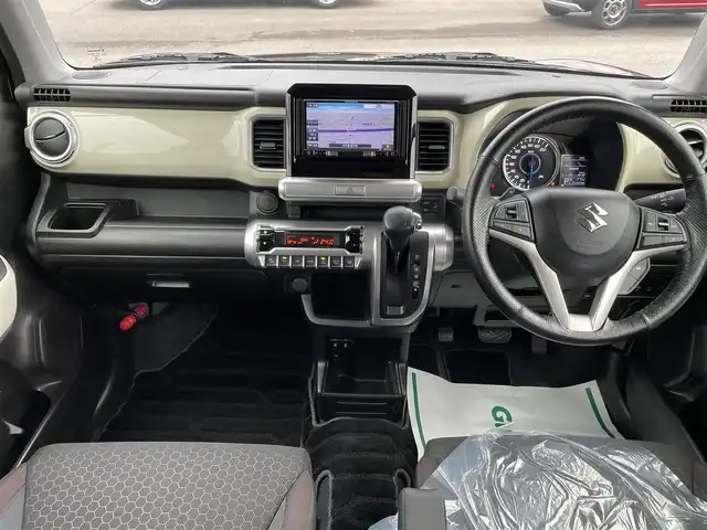 スズキ クロスビー HYBRID MV 石川県 2022(令4)年 5.2万km メロウディープレッドパール/ミネラルグレー2トーン 社外メモリーナビ/社外CD/ワンセグTV/スマートキー/プッシュスタート/純正アルミホイール/レーダークルーズ/レーダーブレーキ/シートヒーター/ETC/リヤパーキングセンサー/保証書