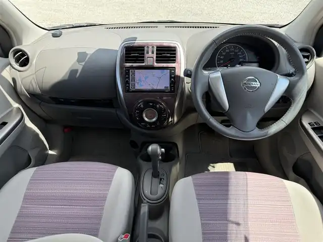日産 マーチ ボレロ 兵庫県 2021(令3)年 5.6万km ピンク ナチュラルグレー内装/純正ナビ/フルセグTV/バックモニター/ドラレコ（SD欠）/インテリジェントエマージェンシーブレーキサポート/ETC/オートライト/オートハイビーム/プッシュスタート＆スマートキー2個